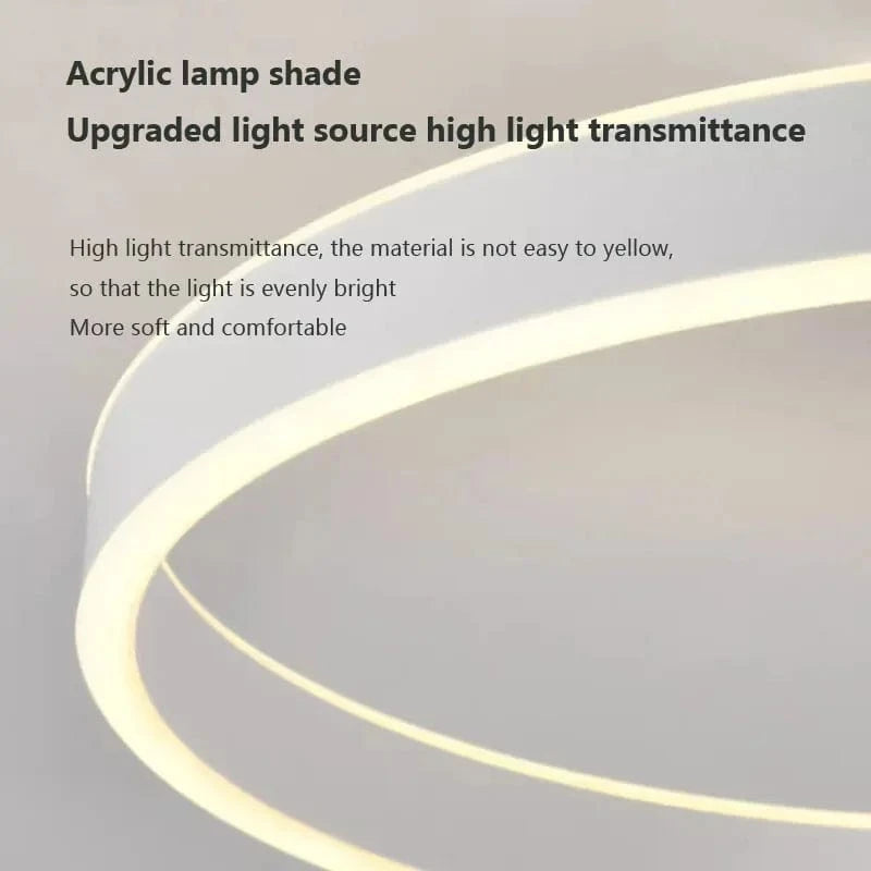 Plafonnier ModernRing avec LED intégrées | Marco Lucetti