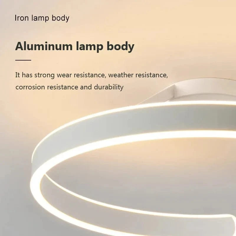 Plafonnier ModernRing avec LED intégrées | Marco Lucetti