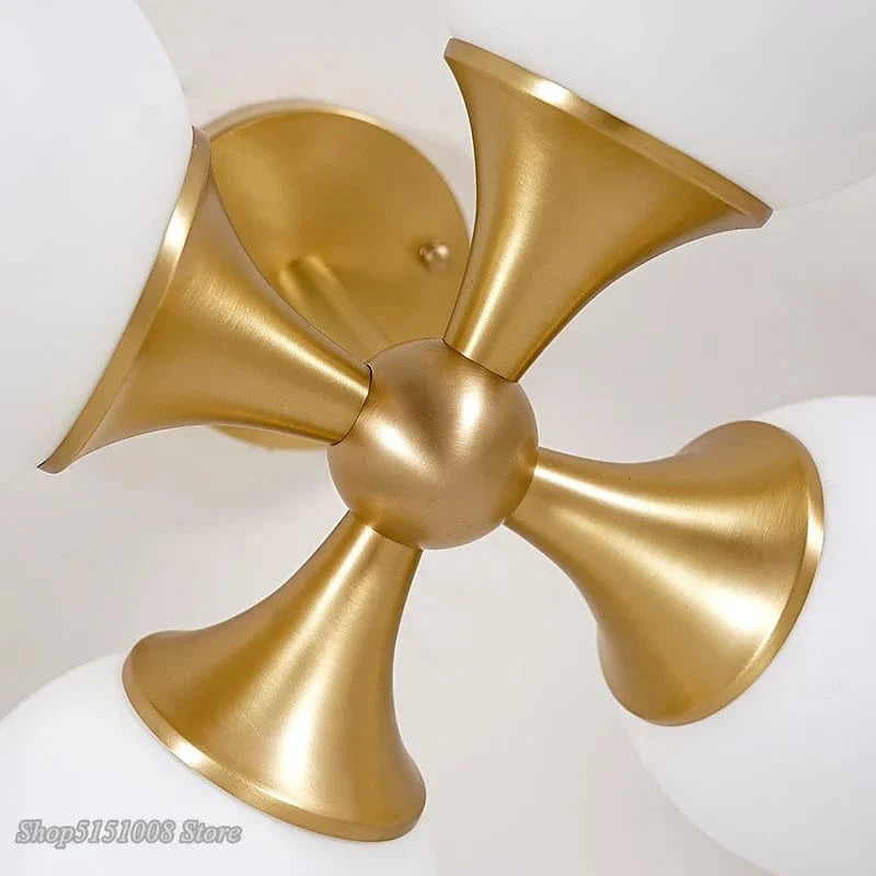 Plafonnier Nordic Glass Ball LED Lights - Décor lumineux moderne pour salon, cuisine et chambre | Marco Lucetti Titre par défaut