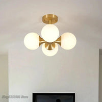 Plafonnier Nordic Glass Ball LED Lights - Décor lumineux moderne pour salon, cuisine et chambre | Marco Lucetti Titre par défaut