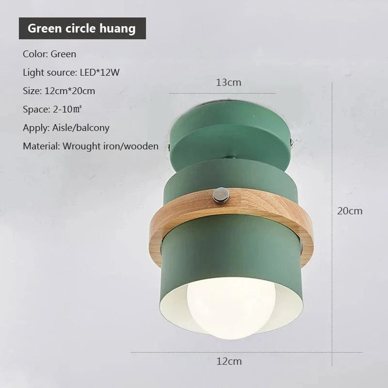 Plafonnier Nordic Wood - Luminaire Créatif pour une Décoration Moderne | Marco Lucetti StyleA 3 / Blanc chaud