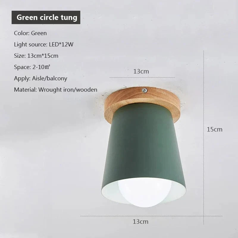 Plafonnier Nordic Wood - Luminaire Créatif pour une Décoration Moderne | Marco Lucetti StyleB 3 / Non avec ampoule