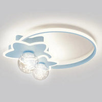 Plafonnier Nordica Girl | Marco Lucetti Bleu étoile / D40cm / Chaud