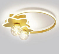 Plafonnier Nordica Girl | Marco Lucetti Étoile d&#39;or / D40cm / Chaud