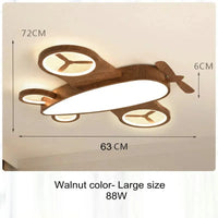 Plafonnier nordique "Avion Air-Light" | Marco Lucetti Grande taille 1 / Lumière chaude