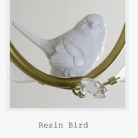Plafonnier Nordik avec Motif d'Oiseau pour Balcon
