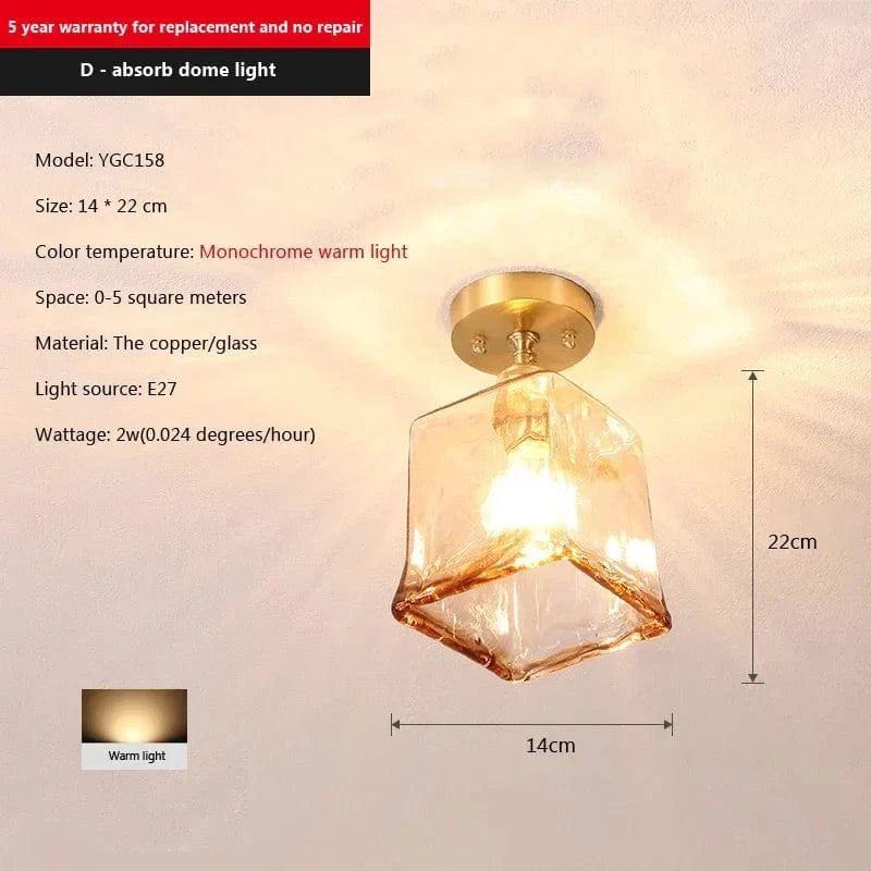 Plafonnier nordique créatif en forme de tasse pour une décoration d'intérieur moderne. | Marco Lucetti Modèle-D