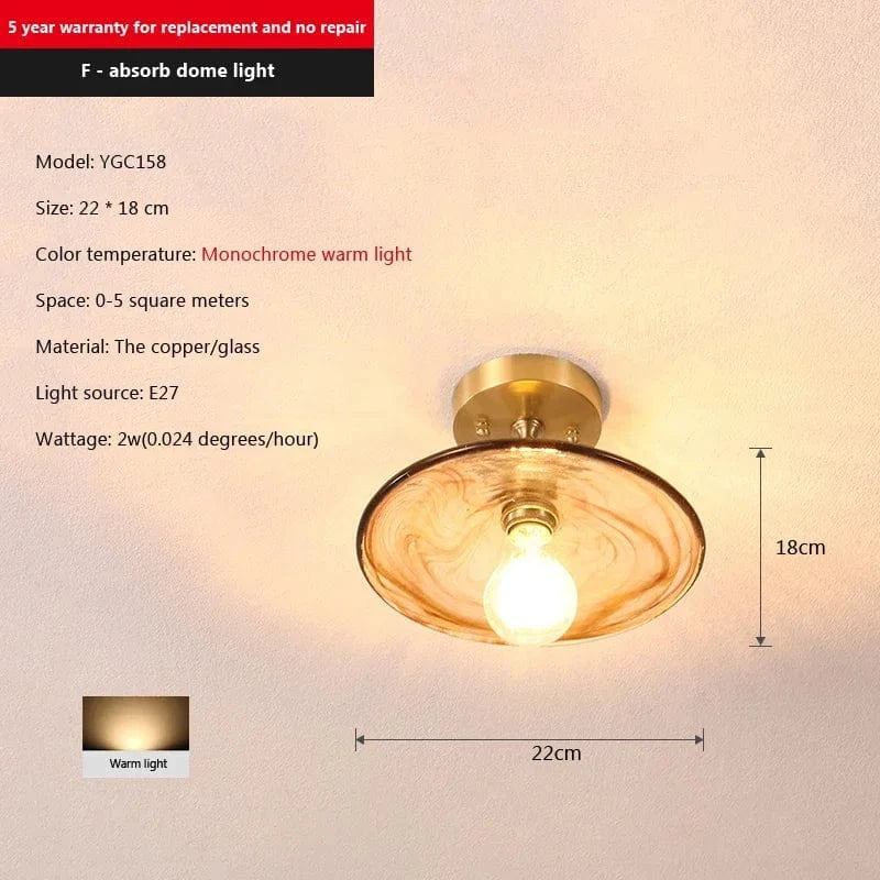 Plafonnier nordique créatif en forme de tasse pour une décoration d'intérieur moderne. | Marco Lucetti Modèle-F