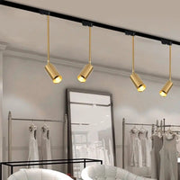 Plafonnier nordique élégant en doré et noir | Marco Lucetti