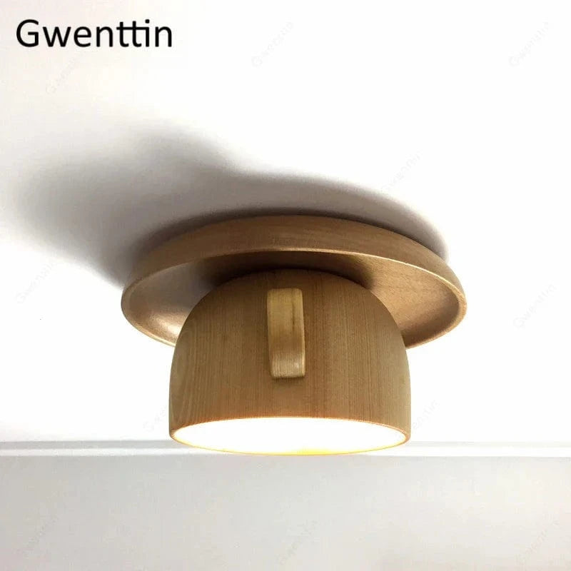 Plafonnier nordique en bois design moderne - Luminaire décoratif d'intérieur de qualité | Marco Lucetti Couleur du bois