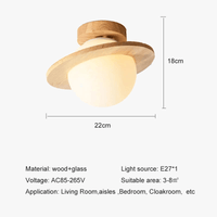 Plafonnier nordique en bois naturel | Marco Lucetti