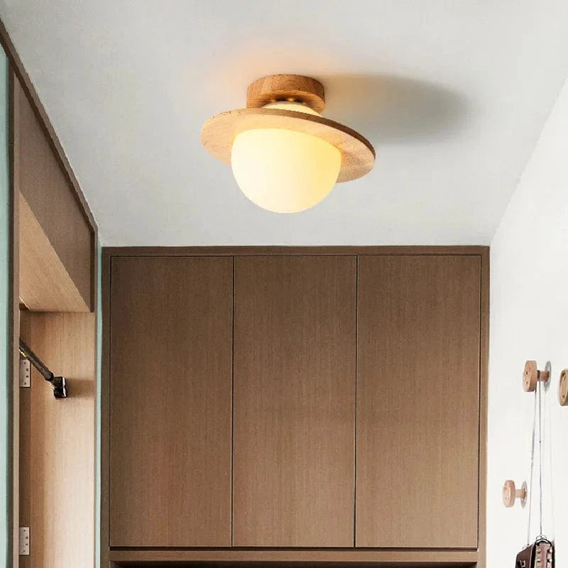 Plafonnier nordique en bois naturel | Marco Lucetti