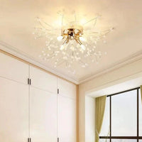 Plafonnier Nordique en Cristal Forme Pissenlit Lustre Moderne Décoratif - Collection Scandi Dandelion | Marco Lucetti