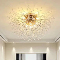 Plafonnier Nordique en Cristal Forme Pissenlit Lustre Moderne Décoratif - Collection Scandi Dandelion | Marco Lucetti