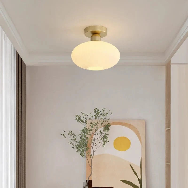 Plafonnier nordique en verre de luxe américain | Marco Lucetti