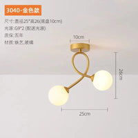 Plafonnier Nordique Épuré | Marco Lucetti C doré / PAS d&#39;ampoules