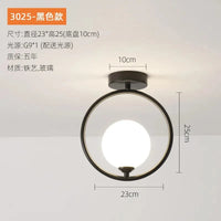 Plafonnier Nordique Épuré | Marco Lucetti Noir / PAS d&#39;ampoules