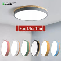 Plafonnier Nordique LED en Bois à 7 Couleurs pour Salon - 3 Lumières Ajustables - Idéal pour Chambre et Couloir | Marco Lucetti