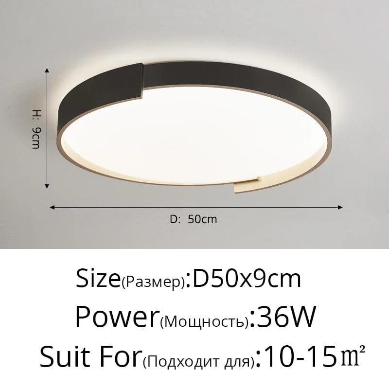 Plafonnier Nordique LED pour chambre étude salon bébé chambre décoration intérieure | Marco Lucetti