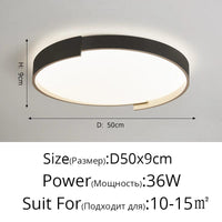 Plafonnier Nordique LED pour chambre étude salon bébé chambre décoration intérieure | Marco Lucetti