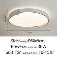 Plafonnier Nordique LED pour chambre étude salon bébé chambre décoration intérieure | Marco Lucetti