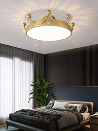 Plafonnier nordique minimaliste : Couronne en cristal | Marco Lucetti