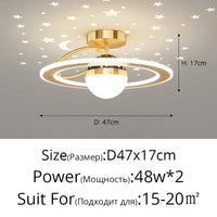Plafonnier nordique moderne à LED de luxe "Étoile Ciel" | Marco Lucetti