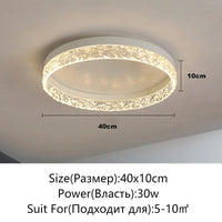 Plafonnier Nordique Moderne à LEDs, Réglable et Lumineux | Marco Lucetti