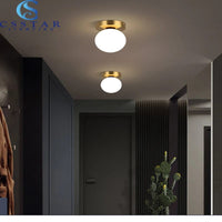 Plafonnier Nordique Moderne en Verre Transparent LED | Marco Lucetti