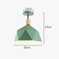 Plafonnier LED Nordico en Bois - Éclairage Moderne
