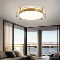 Plafonnier nordique rond design luxe | Marco Lucetti