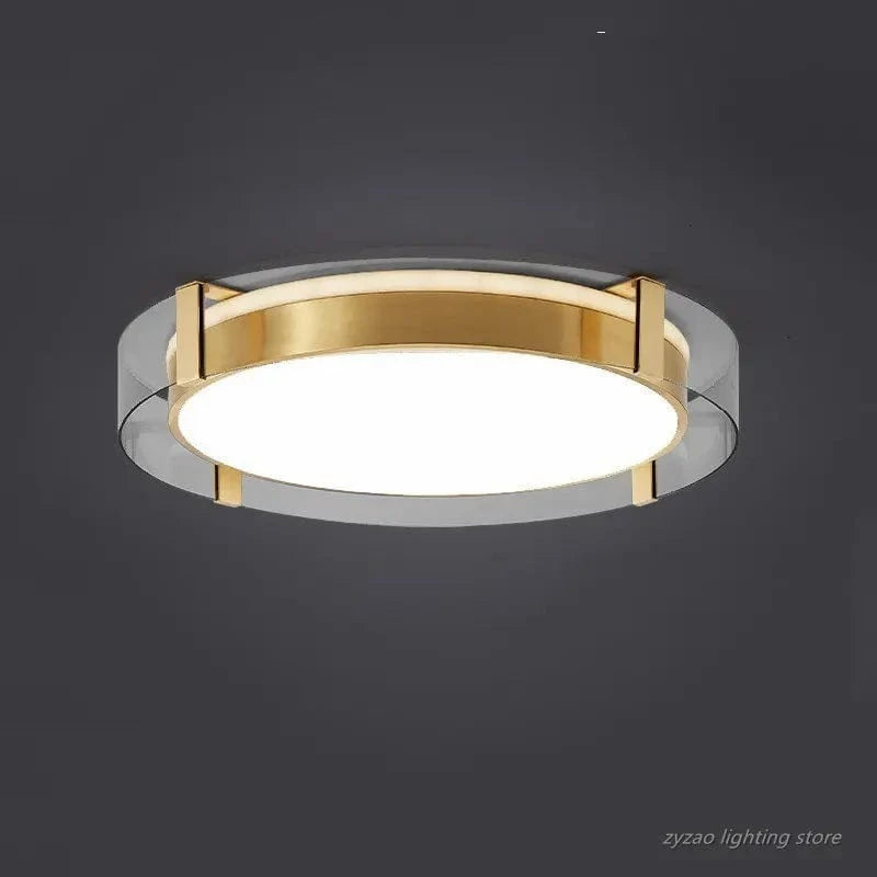 Plafonnier nordique rond design luxe | Marco Lucetti