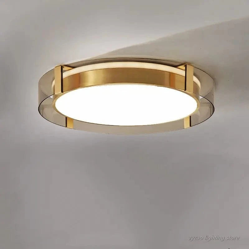 Plafonnier nordique rond design luxe | Marco Lucetti