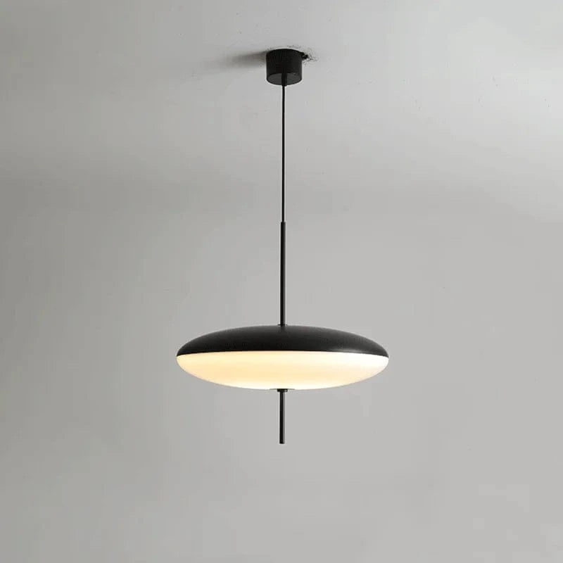 Plafonnier Nordique Soucoupe Volante Créatif. | Marco Lucetti Noir et Blanc / Blanc froid