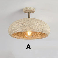 Plafonnier Nordique Vent Jaune - Collection Japonaise Wabi Sabi | Marco Lucetti Jaune tacheté