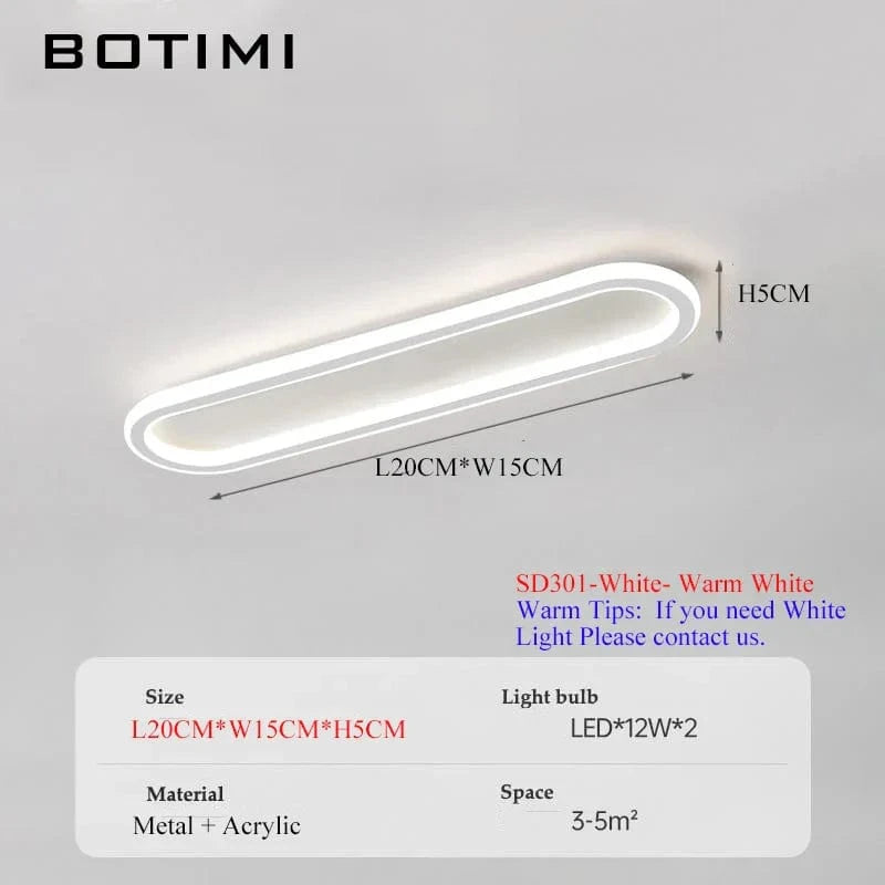 Plafonnier Piste Blanc Moderne | Marco Lucetti Blanc20CM Blanc Chaud