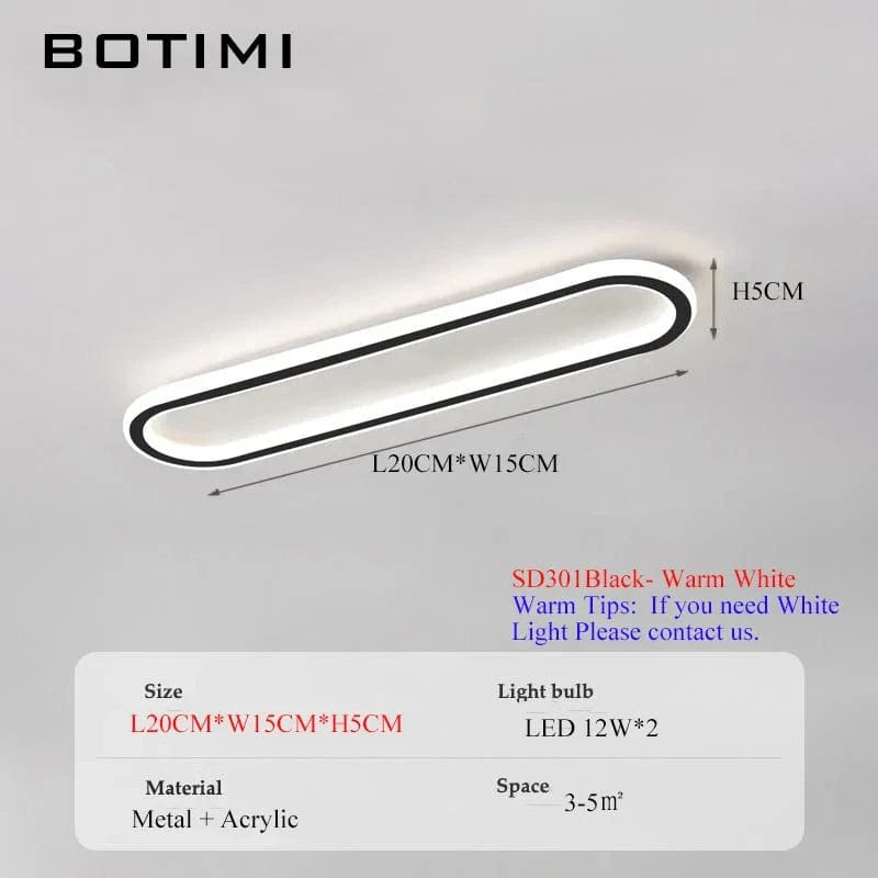 Plafonnier Piste Blanc Moderne | Marco Lucetti Noir20CM Blanc Chaud