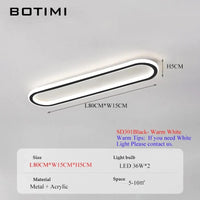 Plafonnier Piste Blanc Moderne | Marco Lucetti Noir80CM Blanc chaud