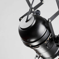 Plafonnier projecteur style rétro Vintage | Marco Lucetti Noir