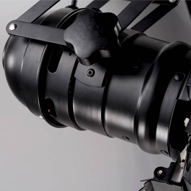 Plafonnier projecteur style rétro Vintage | Marco Lucetti Noir