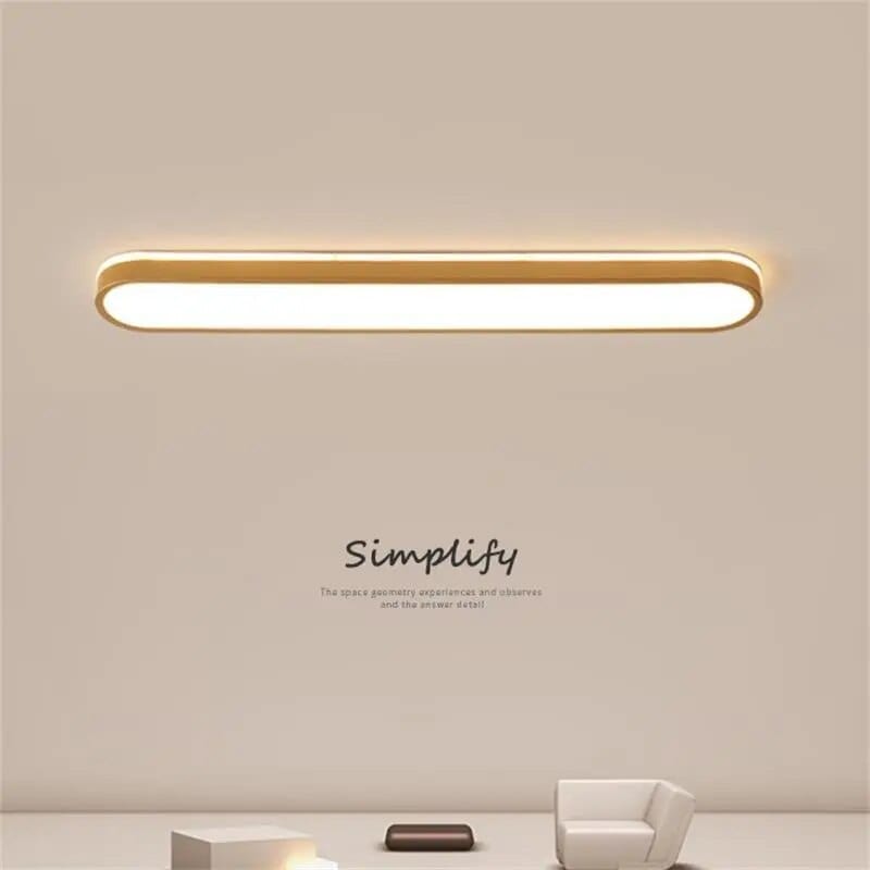 Plafonnier rectangulaire design pour couloir. | Marco Lucetti