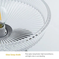 Plafonnier Rétro Américain avec Couvercle en Verre - Décoration Créative | Marco Lucetti