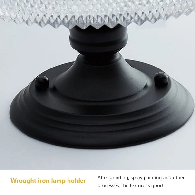 Plafonnier Rétro Américain avec Couvercle en Verre - Décoration Créative | Marco Lucetti