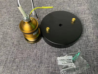 Plafonnier Rétro Américain en Métal Industriel Fer Loft - Style Vintage  | Marco Lucetti