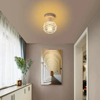 Plafonnier rétro en bois suspendu avec ampoule  | Marco Lucetti