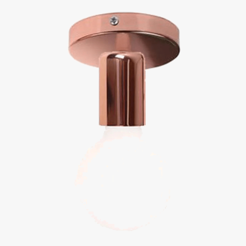 Plafonnier rétro industriel en métal E27 - Style Vintage Revisitée | Marco Lucetti