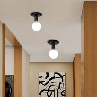 Plafonnier rétro industriel en métal E27 - Style Vintage Revisitée | Marco Lucetti