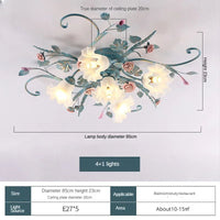 Plafonnier LED "Romance Rustique"