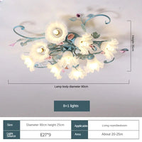 Plafonnier LED "Romance Rustique"