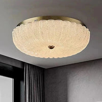 Plafonnier rond en cristal de luxe | Marco Lucetti